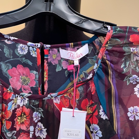 NWT Parker Christina Dress, size large - Picture 3 of 4